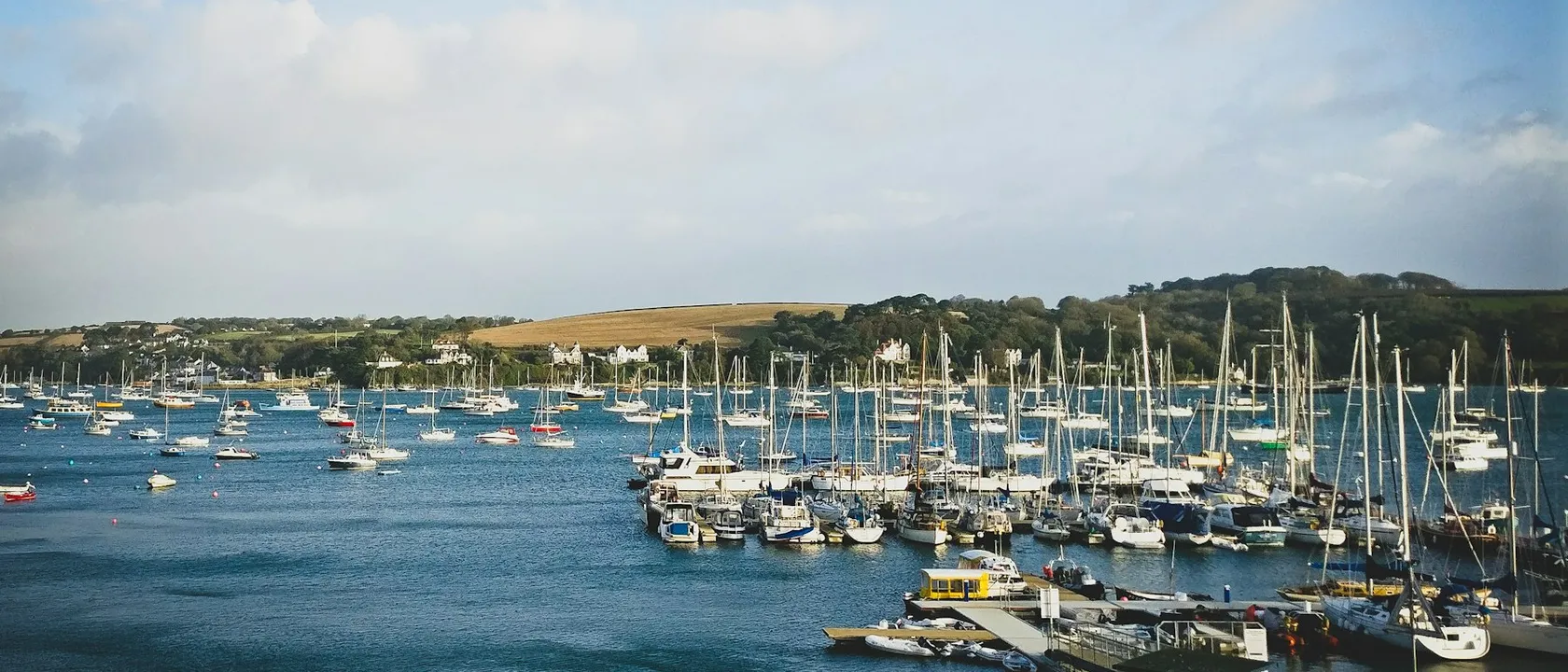 Falmouth harbour and boats in Cornwall - Web Design Falmouth | Bloxli Web Design Falmouth