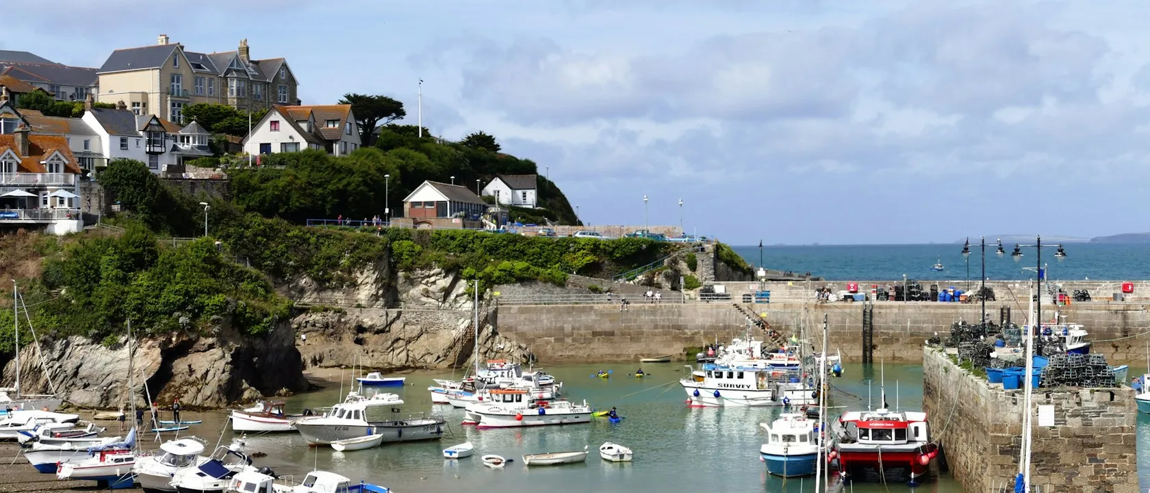 Newquay harbour in Cornwall - Web Design Newquay | Bloxli Web Design Newquay