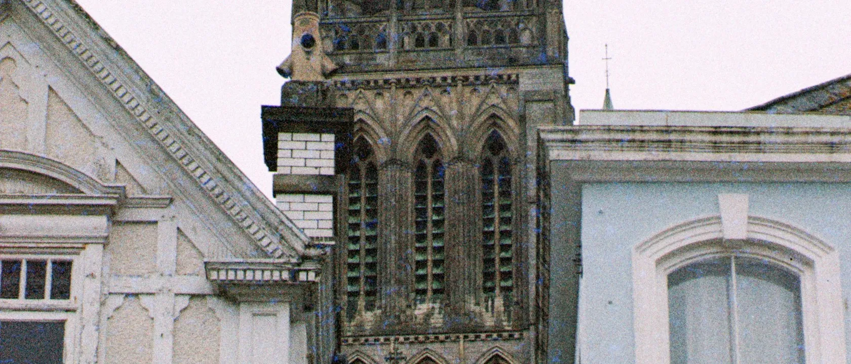 Truro Cathedral above the city centre - Web Design Redruth | Bloxli Web Design Redruth